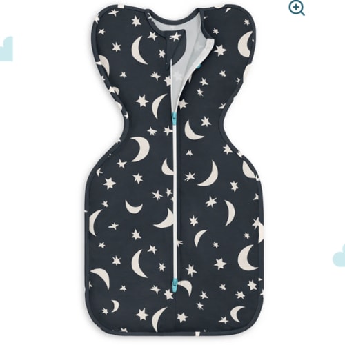 Swaddle Up™ 1.0 TOG Cotton Charcoal Big Sky