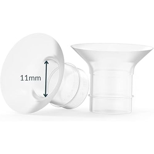 Ameda Breast Pump Flange Insert| 11mm Flange Insert| Ameda Pump Parts| 2 Ct
