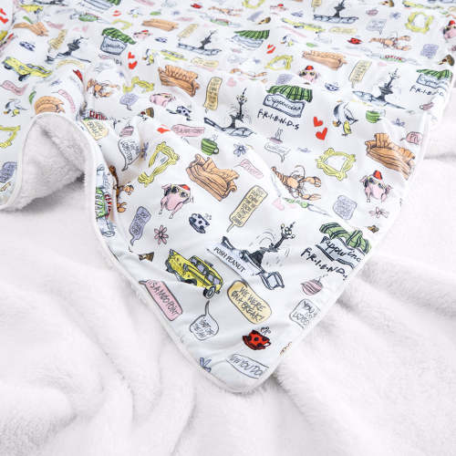 Friends Luxe Plush Patoo® Blanket