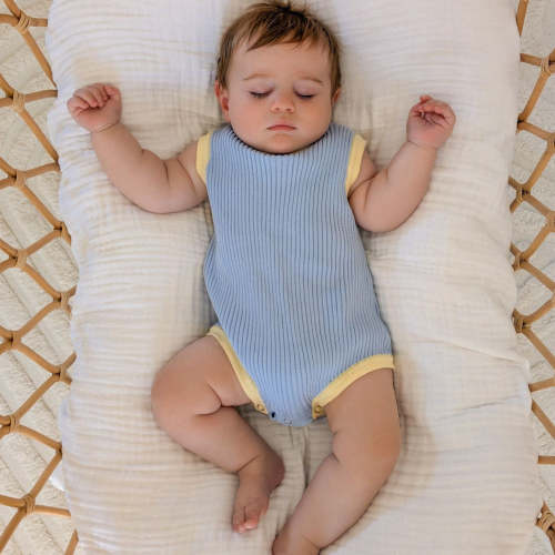 Summer Days Romper - Blue Lemon