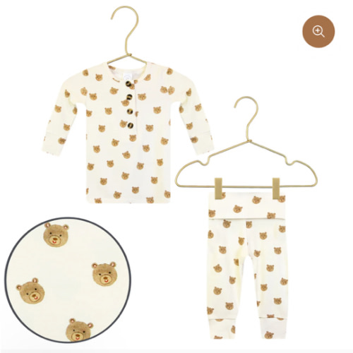 Teddy Top + Bottoms