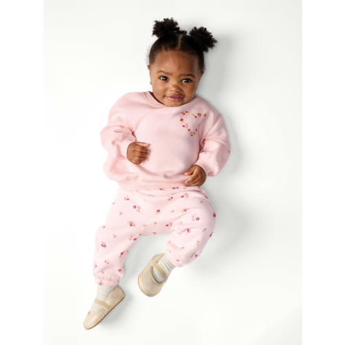 Printed Crew-Neck Sweatshirt for Baby