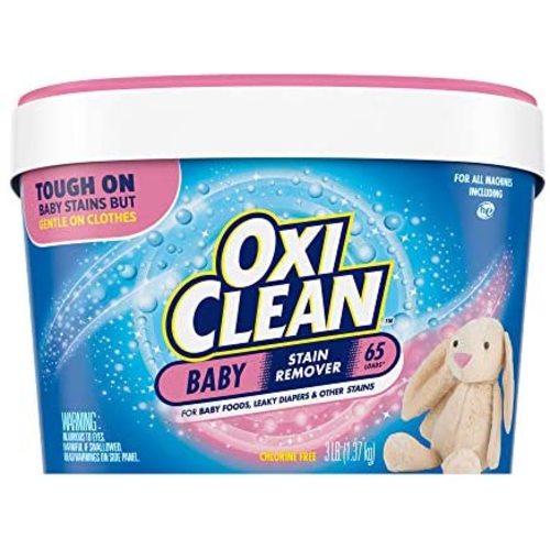 OxiClean Versatile Stain Remover Baby Stain Soaker, 3 lb