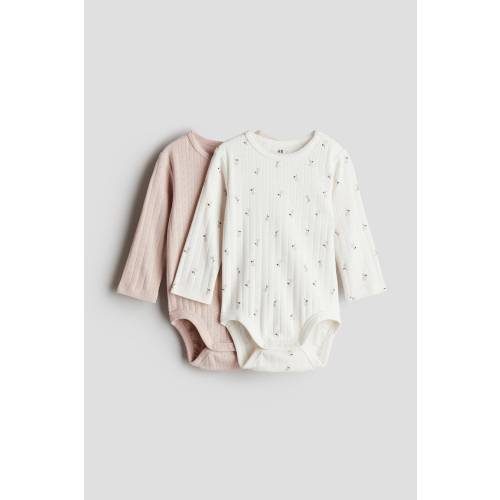 2-pack Long-sleeved Bodysuits