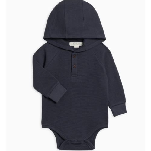 Cole Waffle Knit Hoodie Bodysuit