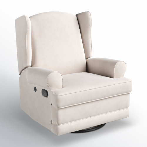 Serenity Swivel Reclining Glider with USB