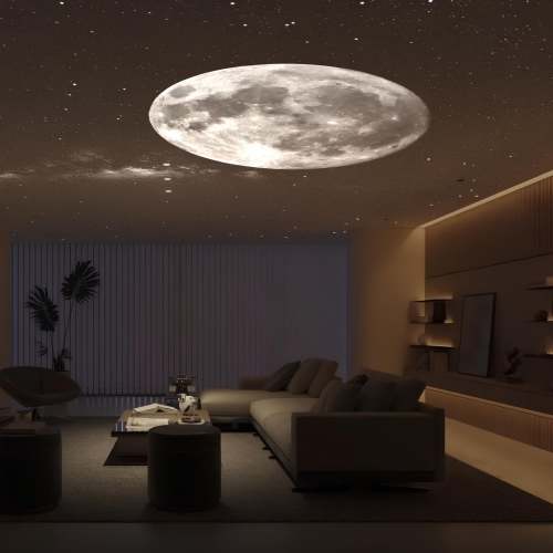 Moon Projection Lamp Starry Night Light with Space Galaxy Effects