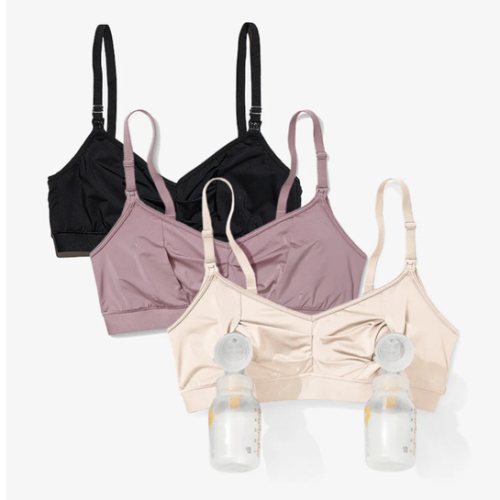 The Do Anything Bra: 3-Pack | Nursing and Pumping Bra – Bodily - Medium