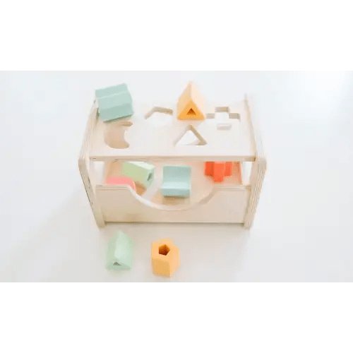 Shape Sorter - Wood + Silicone by Bannor Toys