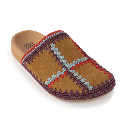 Bolinas Clog - Leather - Cedar Multi Patch