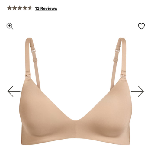WIRELESS FORM MATERNITY NURSING BRA | CLAY | SKIMS
