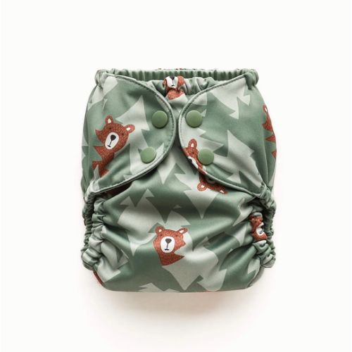Cloth Diaper Outer–Peek-a-Bear / One