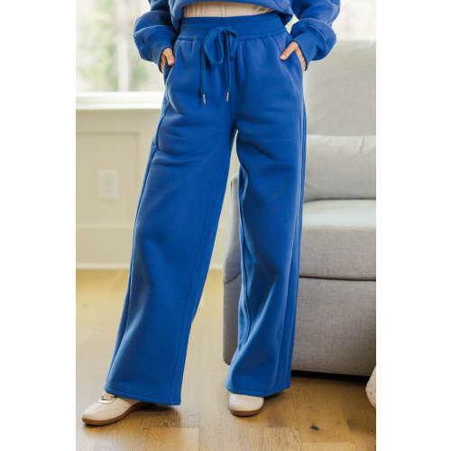 NURSING COLLECTION: Love In Every Layer Blue Sweatpants
