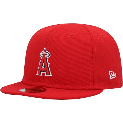 Infant Los Angeles Angels New Era Red My First 59FIFTY Fitted Hat