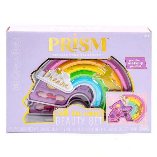 Prism Multicolor All-in-One Beauty Set, Boys and Girls, Tween, Ages 6+