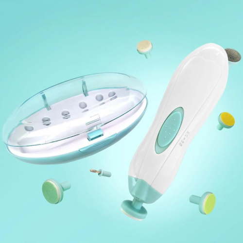 Baby Electric Nail File Safe Nail Trimmer Kit For Newborn or Toddler