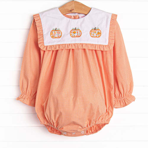 Homeland Harvest Applique Bubble, Orange – Stitchy Fish