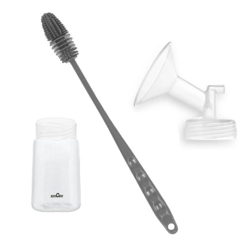 Bottle & Breast Shield Brush | clean breast pump parts