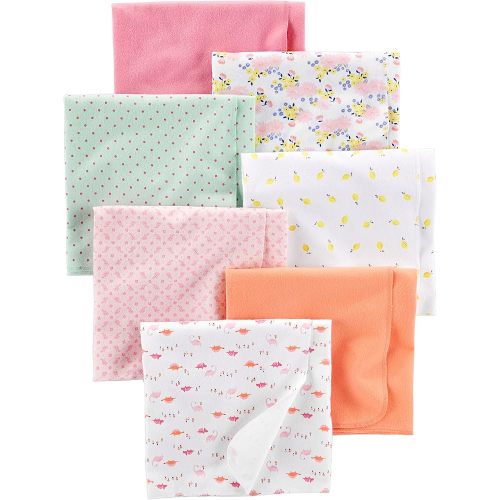 Simple Joys by Carter's - 7-Pack Flannel Receiving Blankets