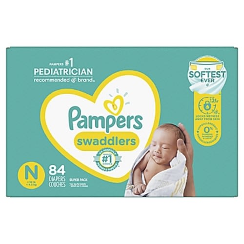 Pampers® Swaddlers™ 84-Count Size 0 Super Pack DiapersPampers® Swaddlers™ 84-Count Size 0 Super Pack DiapersChange Options