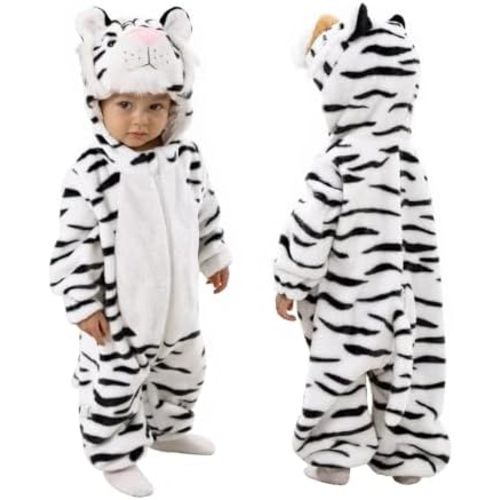 TONWHAR Infants Toddlers Halloween Cosplay Clothes Kids' Tiger Costume Outfit