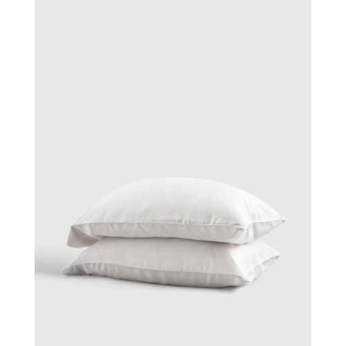 Bamboo Pillowcase Set in White