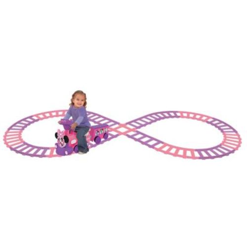 Disney Minnie Mouse Ride On Motorized Train With Track