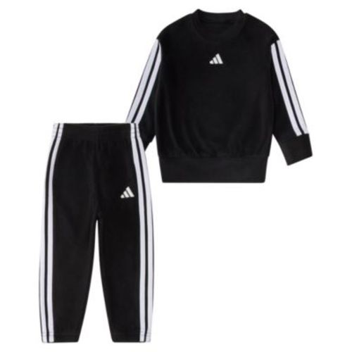 Baby Boys Winterized Pull-On Sweatshirt and Joggers, 2-Piece Set