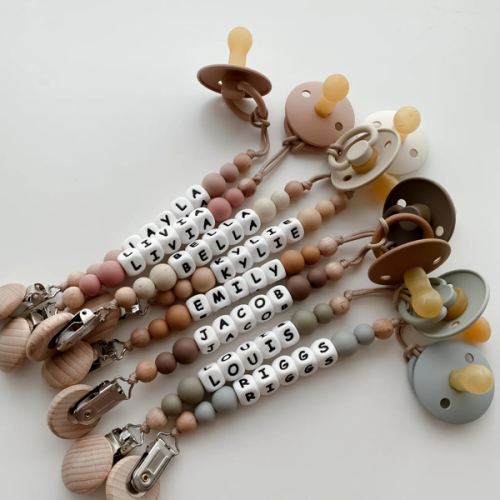 Personalized Pacifier Clip