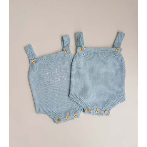CLASSIC ROMPER - BABY BLUE