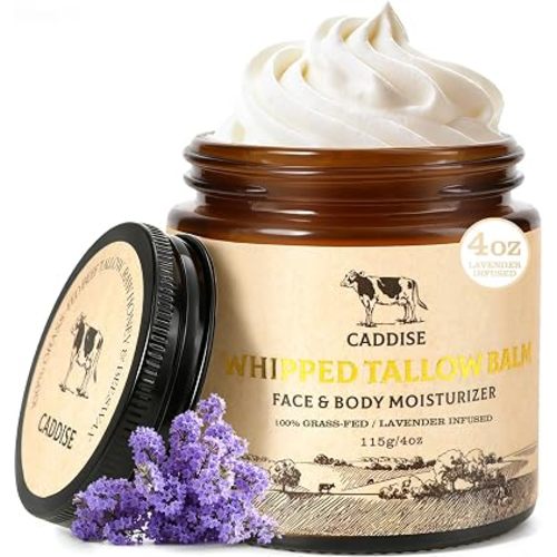 Suif de bœuf fouetté pour la peau – Crème hydratante faite à la main 100