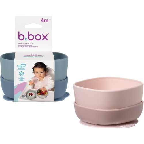 b.box Suction Bowl Duo