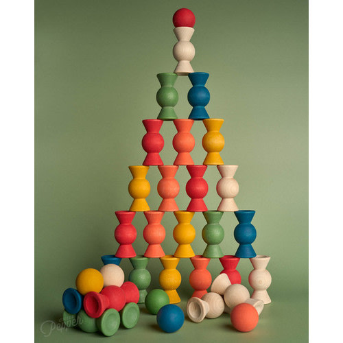 Chill Pepper Sweets – Wooden Stacking Game Forest Fruits
