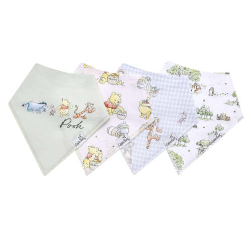 Baby Bandana Bibs - Hundred Acre Wood