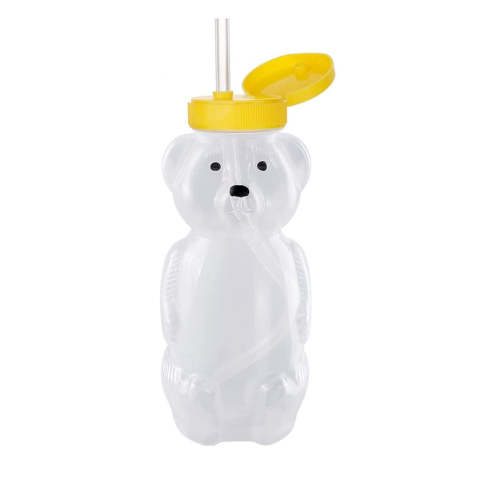 Therapy Honey Bear Straw Cup For Baby - Squeezable Assistive Drink Con – LactationHub