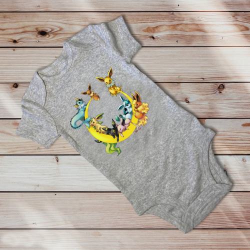 Eevee Evolutions Baby Onesie
