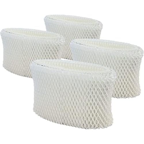 PUREBURG WF2 Wick Filters Compatible with Kaz Vicks V3100 V3500N V3500 V3700 V3800 V3900 Kaz 3020 Sunbeam 1118 Series Honeywell HCM-350 HCM-630 HCM-300T Relion WA-8D Enviracaire ECM-500,4-Pack