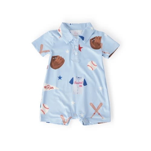 Home Run Polo Romper – Rattle Dazzle