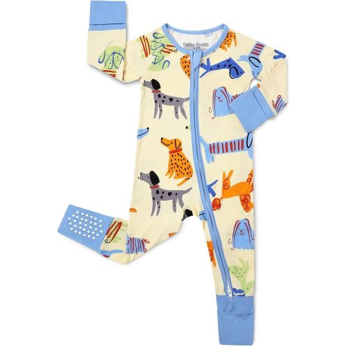 babee Reshinee Bamboo Viscose Baby Footie Pajama, Zipper Sleeper Boys Girls