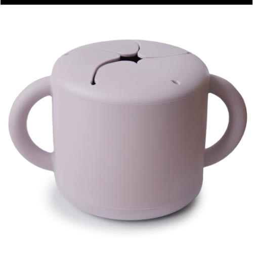 Mushie Baby Silicone Snack Cup