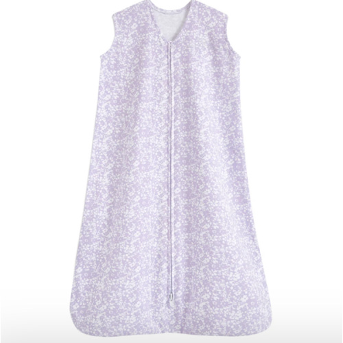 Aster Flowers Cotton Wearable Baby Blanket L | HALO