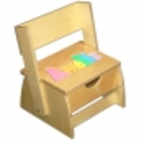 Step 'n Store Name Puzzle Stool (Pastel Colors) - Damhorst Toys & Puzzles Inc Store