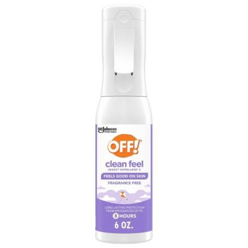 OFF! Clean Feel Fresh Mist Picaridin Insect Repellent DEET-free Bug Spray - 6oz