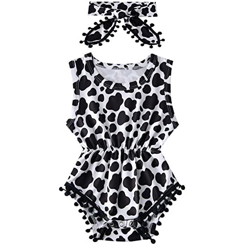 Ahegao 0-24 Months Baby Floral Romper Toddlers Outfits Infant Playsuits + Headband Jumpsuit