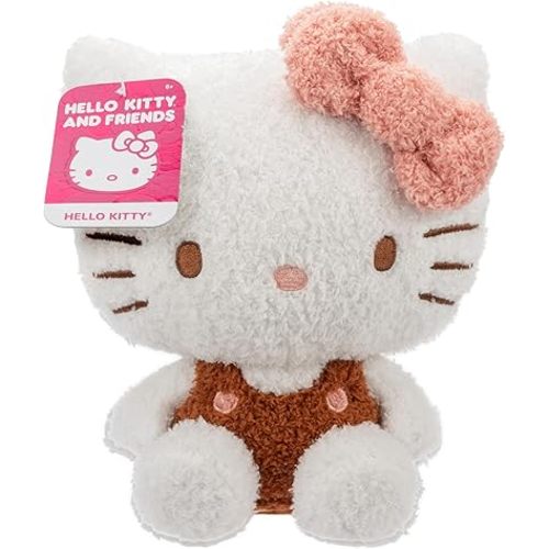 Hello Kitty and Friends 8" Velveteen Plush - Officially Licensed Sanrio - Cute Soft Doll Stuffed Animal Toy Figure - Gift for Kids, Boys, Girls - 2+