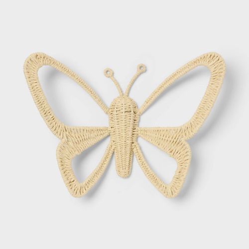Woven Butterfly Kids' Wall Hanging - Pillowfort™