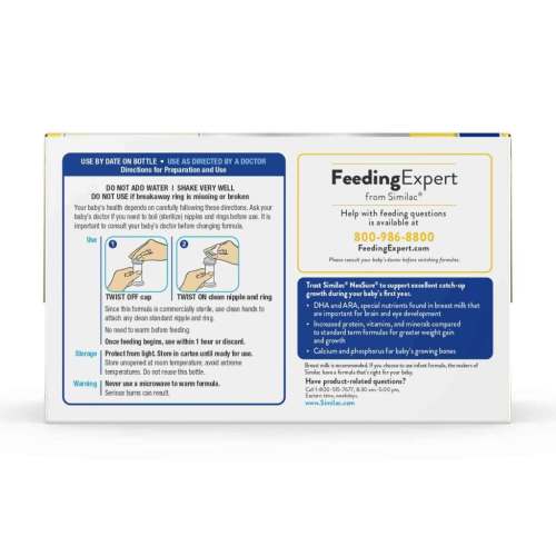 (6 pack) Similac NeoSure Premature Post-Discharge Ready-to-Feed Baby Formula, 2-fl-oz Bottle, Pack of 8