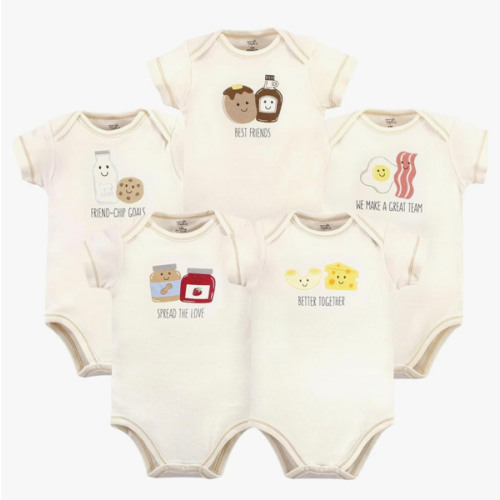 Touched by Nature Unisex Baby Organic Cotton Bodysuits