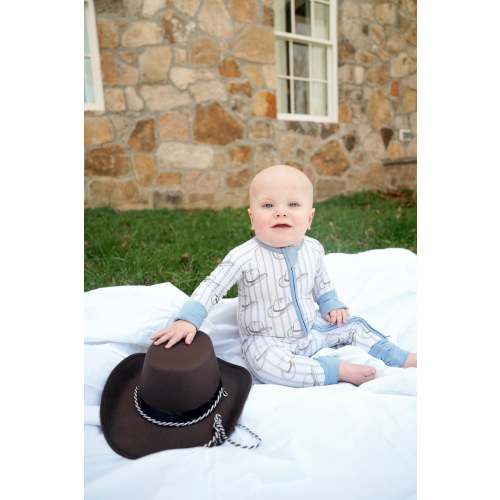 Western Blues Striped - Bamboo Sleeper