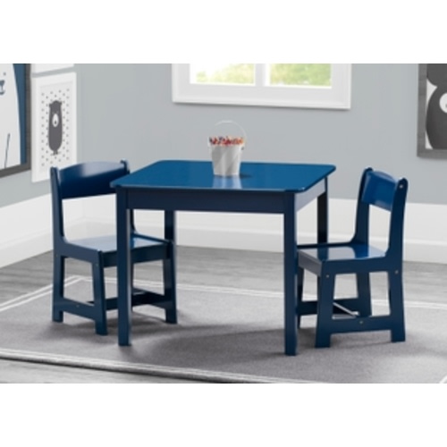 Delta Children Mysize Kids Table And Chair Set (2 Chairs Included)